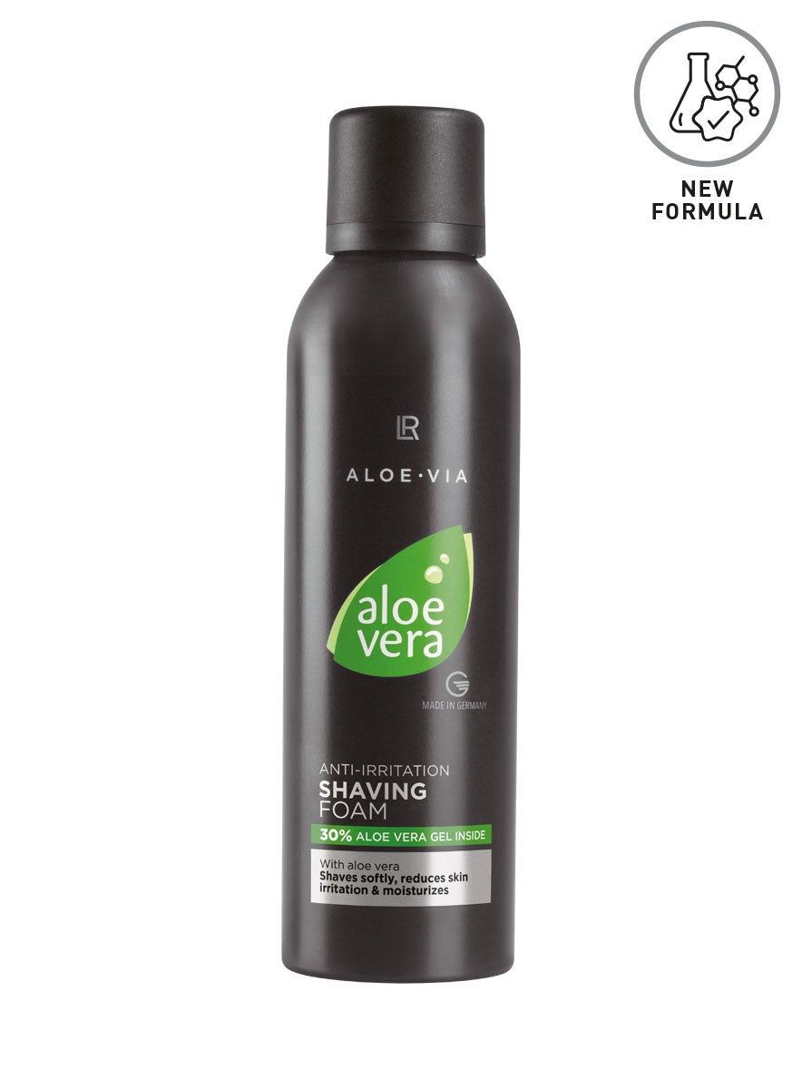 Aloe Vera Mousse de rasage calmante
