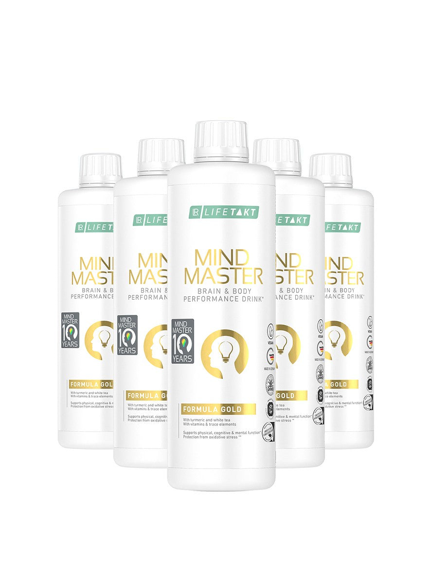 Mind Master Formula Gold lots de 5 bouteilles